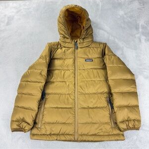 Patagonia NWT Boys' Hi-Loft Down Sweater Puffer Hoody 68207 Style Number